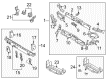 Diagram for Mazda MPV Radiator Support - L142-54-2A0A