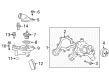 Diagram for Mazda Coolant Temperature Sensor - AJ57-18-840A