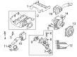 Diagram for Mazda Ignition Lock Assembly - EPY6-76-29XB