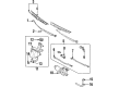 Diagram for Mazda Protege Wiper Pivot - BC1M-67-360C