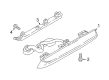 Diagram for Mazda CX-3 Third Brake Light - DB2R-51-580A