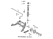 Diagram for Mazda 929 Strut Mounts - H26628380C