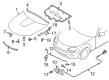 Diagram for Mazda Hood Release Cable - NP41-56-720