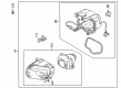 Diagram for Mazda Fog Light Lens - TA04-51-69ZB
