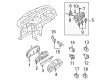 Diagram for Mazda Interior Light Bulb - BP4K-61-C95