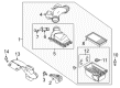 Diagram for Mazda 6 Air Duct - CA01-13-200A