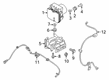 Diagram for Mazda ABS Pump And Motor Assembly - GSY7-43-7A0B