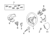 Diagram for Mazda CX-7 Wheel Cover - EH44-32-049B