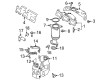 Diagram for Mazda Exhaust Manifold Gasket - CY01-13-460A