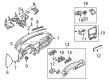 Diagram for Mazda 626 Grille - GD7B6473XB