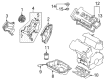 Diagram for Mazda Millenia Oil Filler Cap - 0453-10-250A