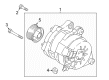 Diagram for Mazda MX-5 Miata Alternator - PAC3-18-300