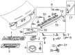 Diagram for Mazda 6 Emblem - GHK1-51-721