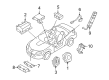 Diagram for Mazda MX-5 Miata Airbag - NE51-57-K50A