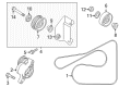 Diagram for Mazda Timing Belt Idler Pulley - ZJ38-15-980C