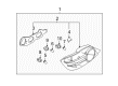 Diagram for Mazda RX-8 Light Socket - GG2M-51-3F7