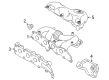 Diagram for Mazda CX-7 Exhaust Pipe - L3K9-13-450