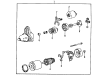 Diagram for Mazda Starter Solenoid - N3H1-18-X10A