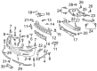 Diagram for Mazda 6 Bumper Cover - GP9A-50-031F-BB