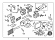 Diagram for Mazda Evaporator - NA1P-61-130A