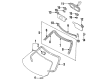 Diagram for Mazda RX-7 Sun Visor - FD01-69-270C-02