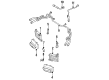 Diagram for Mazda RX-7 Transmission Oil Cooler Hose - N3A1-14-710E