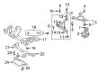 Diagram for Mazda Front Cross-Member - NE51-34-800C
