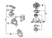 Diagram for Mazda 929 Blend Door Actuator - HG30-61-A70
