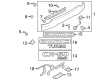 Diagram for Mazda CX-50 Emblem - VA40-51-731