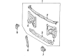 Diagram for Mazda MX-6 Radiator Support - GJ2154120D