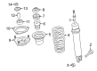 Diagram for Mazda MX-5 Miata Strut Mounts - F151-34-340A