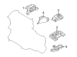 Diagram for Mazda Engine Mount - BFD2-39-080C