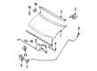 Diagram for Mazda MPV Air Deflector - LA0156730A