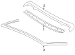 Diagram for Mazda Miata Weather Strip - NC10-R1-711D