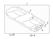 Diagram for Mazda CX-3 Seat Cushion - DM6F-57-200-44