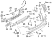Diagram for Mazda CX-9 Parking Assist Sensor - KD47-67-UC1-51