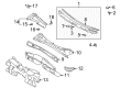 Diagram for Mazda Miata Grille - NA01-50-790E