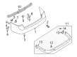 Diagram for Mazda MPV Bumper Cover - LC62-50-221C