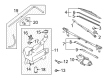 Diagram for Mazda Windshield Washer Fluid Reservoir - GS3L-67-481A