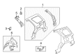 Diagram for Mazda Tribute Wheelhouse - ZZCA-70-150A