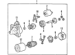 Diagram for Mazda Starter Drive Gear - BPD4-18-X25