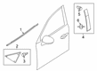 Diagram for Mazda 3 Door Moldings - BDMT-50-640C