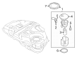 Diagram for Mazda CX-50 Fuel Sending Unit - PX4R-13-35X