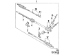 Diagram for Mazda 323 Rack And Pinion - BR70-32-110A