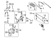 Diagram for Mazda Windshield Washer Nozzle - BJ0E-67-510C