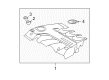 Diagram for Mazda Engine Cover - AJ57-10-2F0G