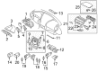 Diagram for Mazda Trunk Lock Cylinder - FFY4-76-230