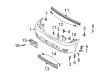 Diagram for Mazda MPV Bumper Cover - LC70-50-031D-BB