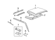 Diagram for Mazda B2500 Weather Strip - 1FAA-59-651
