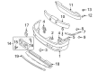 Diagram for Mazda Millenia Air Deflector - TA04-50-A51A